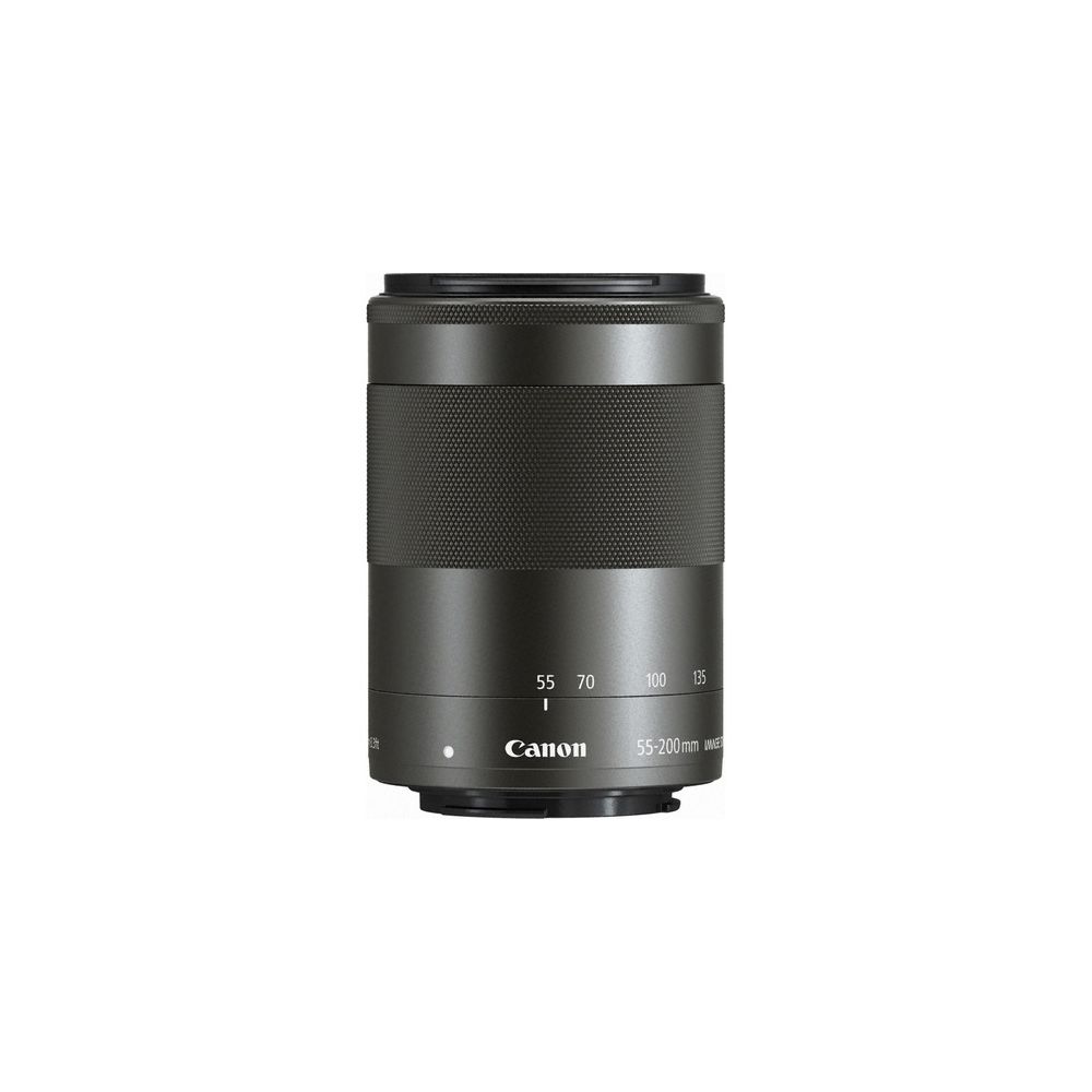Canon EF-M 55-200mm f/4.5-6.3 IS STM Lens Black