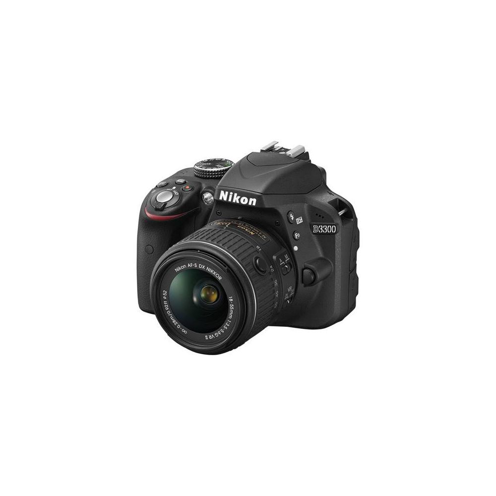Nikon D3300 DSLR Camera with 1855mm Lens Black