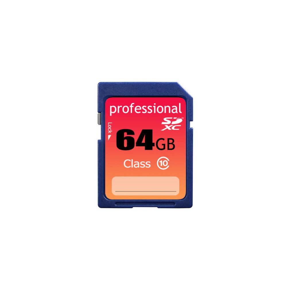 64GB SDXC Memory Card Class 10 HIGH SPEED