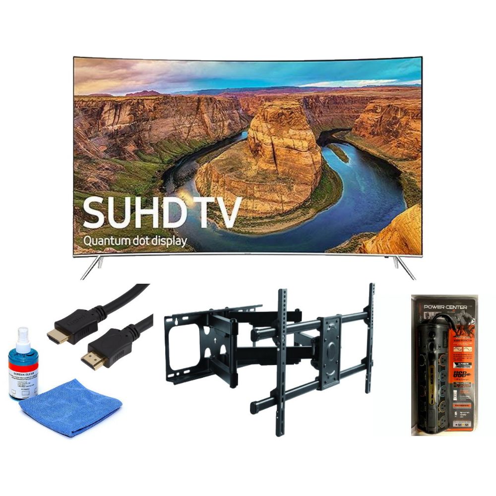 Samsung UN65KS8500Series 65" Smart Curved LED TV Bundle