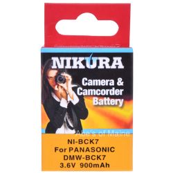 Extended Battery For Panasonic DMC-FH25 cameras