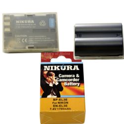 EN-EL3E Extended Life Battery for D300S, D90, and D700