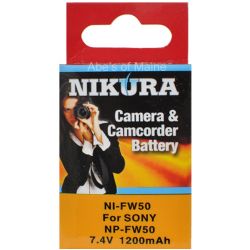 Super High Capacity Replacement for Sony NP-FW50 Battery