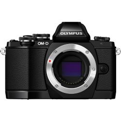 OM-D E-M10 Mirrorless Micro Four Thirds Digital Camera (Body Only, Black)