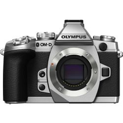 OM-D E-M1 Mirrorless Micro Four Thirds Digital Camera (Silver, Body Only)