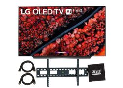 LG OLED55C9PUA C9PUA 55" Class HDR 4K UHD Smart OLED TV MOUNT BUNDLE