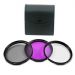 3 Piece 67MM Digital Filter Kit - UV, CPL, FLD with Case