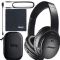 Bose QuietComfort 35 Series II Wireless Noise-Canceling Headphones (Black) (789564-0010) + AOM Bundle