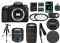 Canon EOS 90D Digital SLR Camera + 18-55mm STM + Canon 75-300mm III Lens + SD Card Reader + 64gb SDXC + Remote + Spare Battery + Accessory Bundle