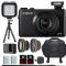 Canon PowerShot G7 X Digital Camera + 2 Lenses, 64GB, LED, Tripod