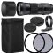 SIGMA 150-600mm f/5-6.3 DG OS HSM Contemporary Lens for Nikon F with 95mm UV and 95mm Polarizing Filer + Case + Collar C-PL AOM Starter Kit