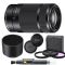 Sony E-Mount 55-210mm (Black) F 4.5-6.3 Lens for Sony E-Mount Cameras Bundle. Includes: Filter Kit, Cleaning Pen, Front and Rear Lens Caps and Original Sony Lens Hood