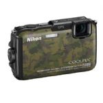 Coolpix AW110 16 Megapixels, Waterproof & Shockproof Digital Camera - Camouflage