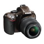 D5200 24.1 Megapixel DX-Format Digital SLR Camera with 18-55mm f/3.5-5.6G AF-S DX (VR) Lens - Bronze