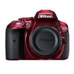 D5300 DSLR Camera (Body Only, Red)