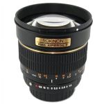 85mm f/1.4 Aspherical Lens for Nikon DSLR Cameras w/Automatic  Chip