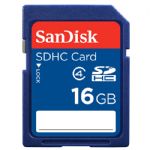 16GB SDHC Memory Card - Class 4