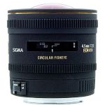 Sigma 4.5mm f/2.8 EX DC HSM Lens for Canon Digital