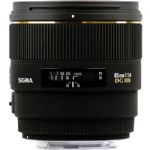 Sigma 85mm f/1.4 EX DG HSM Lens For Nikon Digital SLR Cameras