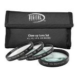 +1 +2 +4 +10 Close-Up Macro Filter Set with Pouch (58mm)