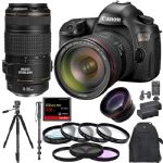 Canon EOS 5DS W/ 24-70mm f/2.8+ 70-300mm + 128GB CF + Pro Combo