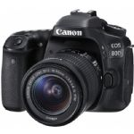 Canon EOS 80D 24.2 MP SLR - EF-S 18-55mm IS STM Lens