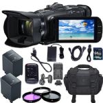 Canon VIXIA HF G40 Full HD Camcorder + 64GB SDXC, (2) BP-828 Batteries, Case, Car Charger, Polarizing Filter (CPL) Fluorescent Daylight Filter (FL-D) + Extras