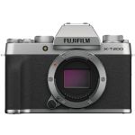 FUJIFILM X-T200 Mirrorless Digital Camera (Body Only, Silver)