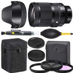 Sigma 35mm f/1.2 DG DN: Art Lens for Sony E (341965) + AOM Starter Bundle - International Version
