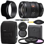 Sony FE 24mm f/1.4 GM: Full Frame Lens (SEL24F14GM) + AOM Pro Starter Bundle Kit - International Version (1 Year AOM Warranty)
