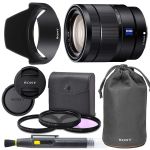 sony Vario-Tessar T E 16-70mm f/4 ZA OSS Lens with Sony Lens Pouch, UV Filter, Circular Polarizing Filter, Fluorescent Day Filter, Sony Lens Hood, Front & Rear Caps