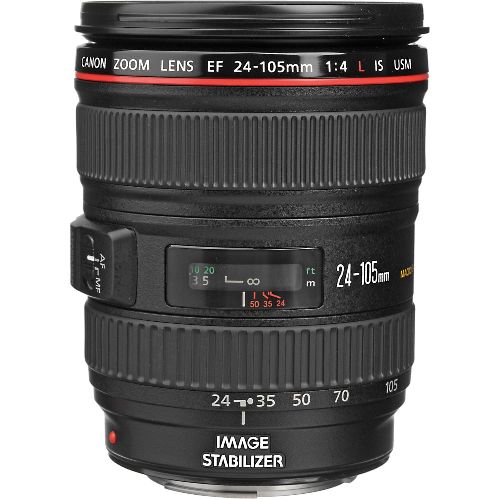 Canon EF 24-105mm f/4L IS USM Lens Deluxe Kit 24105KITFLK