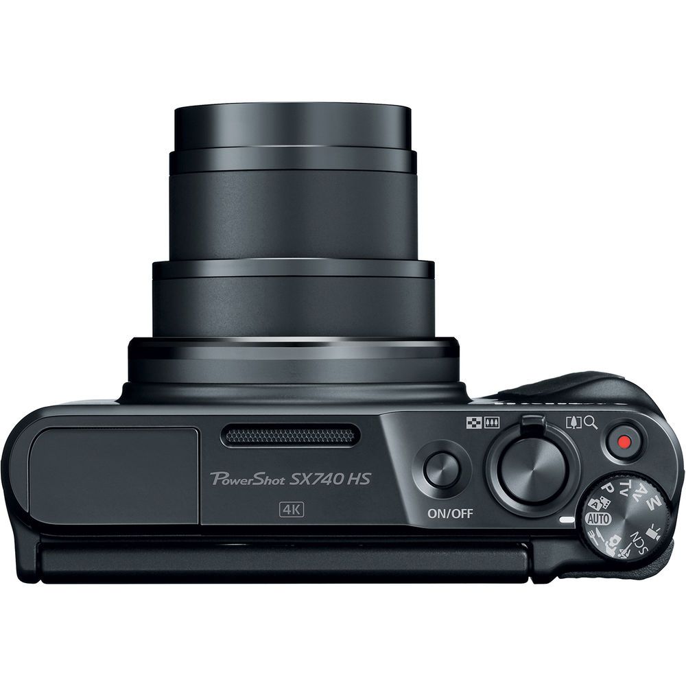 canon powershot hs digital camera black (sx740hs-sx740)