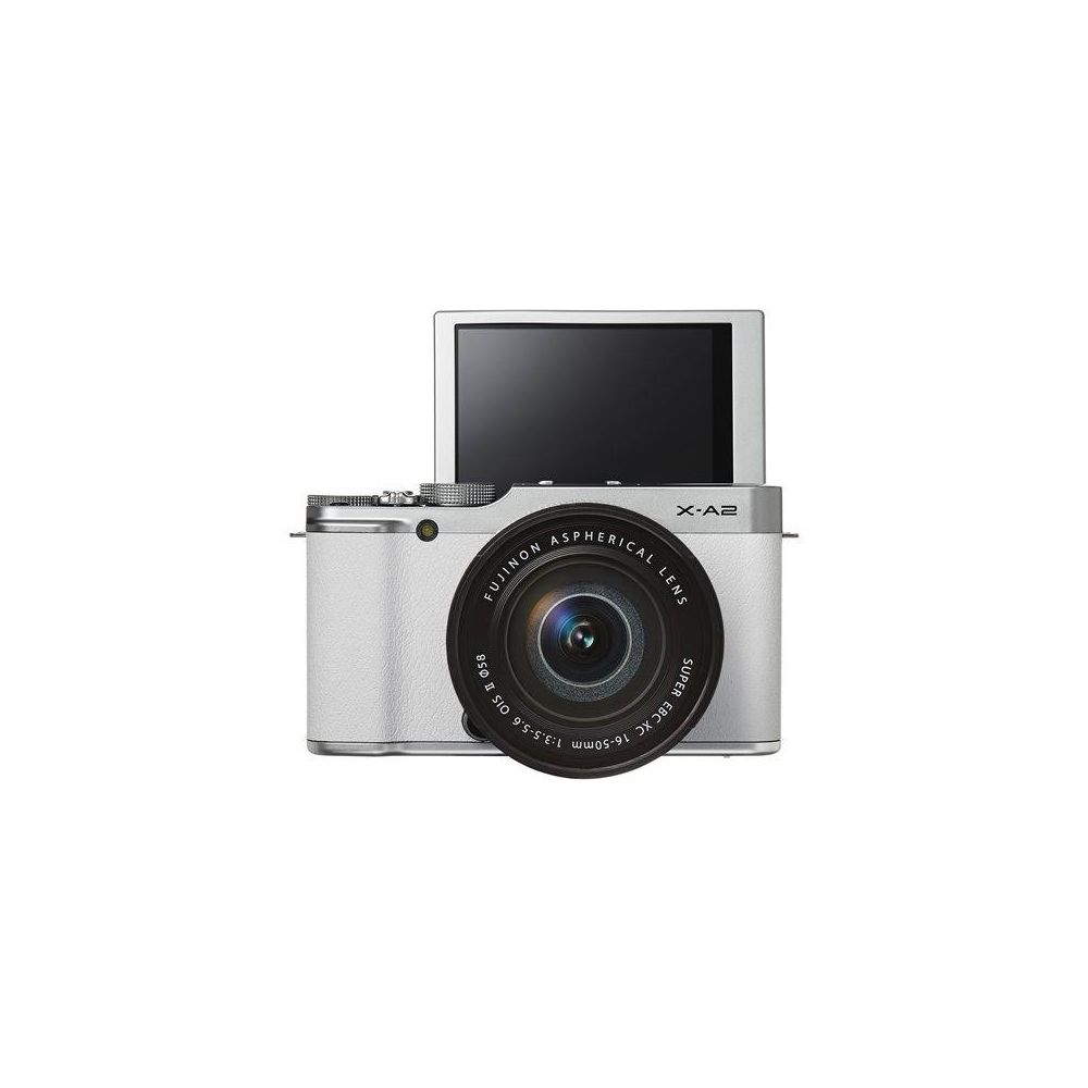 Fujifilm X-A2 Mirrorless Digital Camera with 16-50mm Lens White
