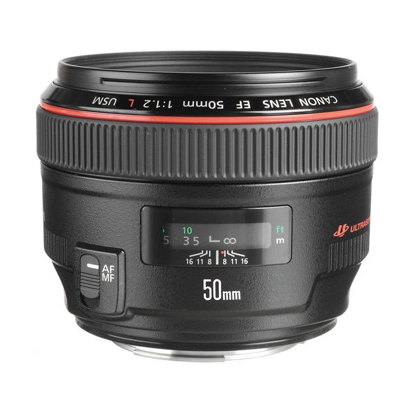 Canon EF 50mm f/1.2L USM Telephoto Lens