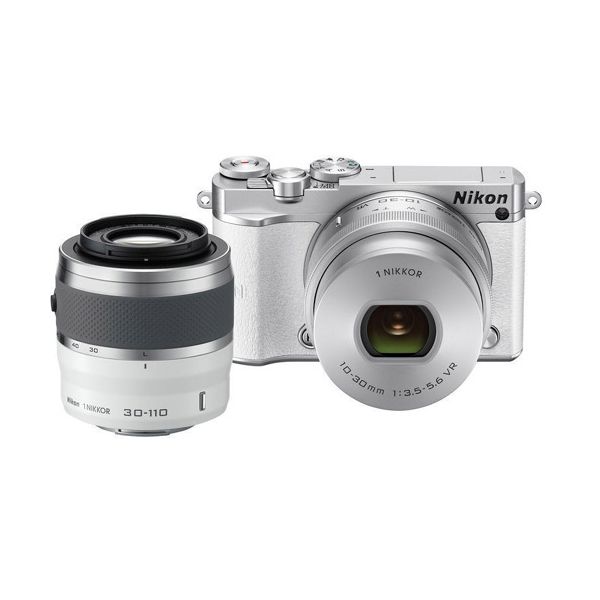 1 J5 Mirrorless Digital Camera with 10-30mm and 30-110mm Lenses