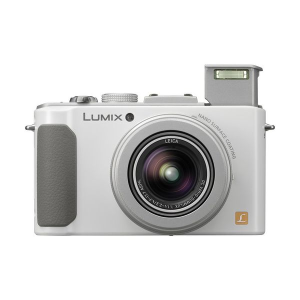 minstens deelnemen Gevoel van schuld LUMIX LX7 10.1 Megapixel Digital Camera - White DMC-LX7W