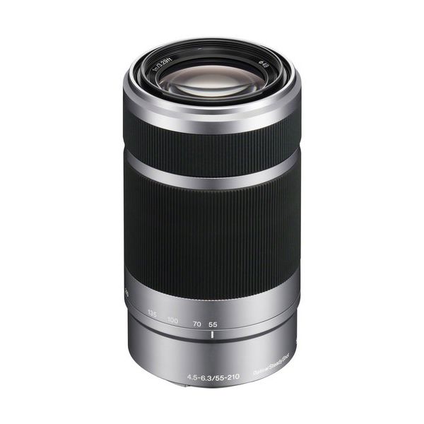Sony E 55-210mm f/4.5-6.3 OSS E-Mount Lens (Silver) SEL55210