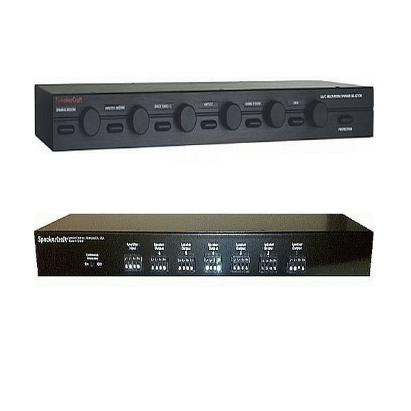 6Zone Speaker Selector W/ Volume Contro