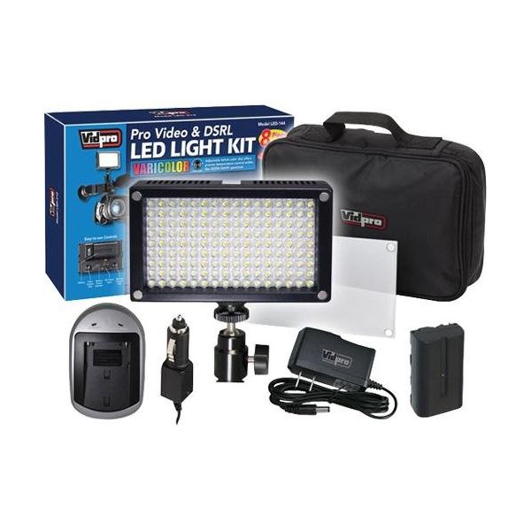 Dispersión dinosaurio Posible Professional Photo & Video LED Light Kit LED144