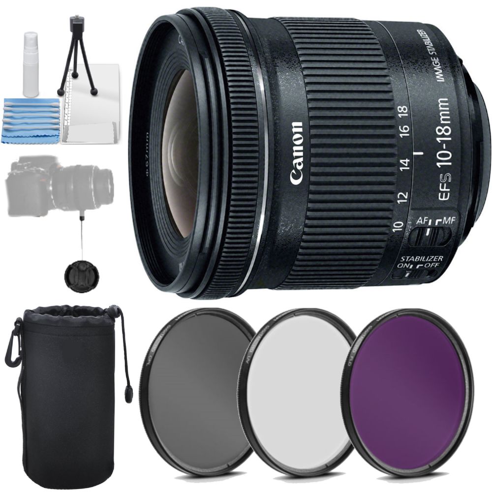 Canon 9519b002 Ef S 10 18mm F 4 5 5 6 Is Stm Lens More 9519b002