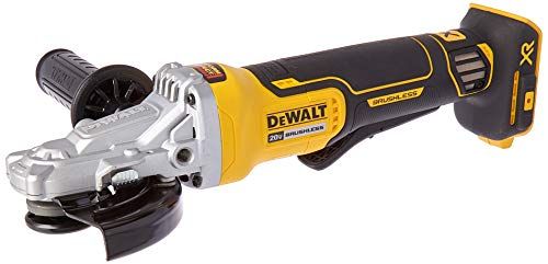DEWALT 20V MAX XR Angle Grinder with Brake 5 inch Flathead Paddle Switch Tool Only DCG413FB DCG413FB