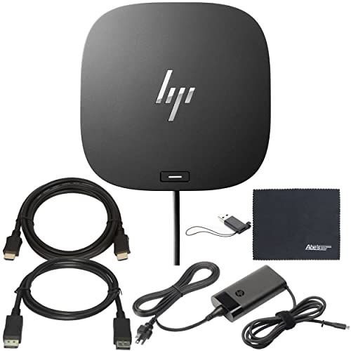 HP USB-C/A Universal Dock G2 (5TW13UT#ABA) + ZoomSpeed HDMI + DisplayPort Cable + ZoomSpeed Starter Kit