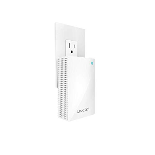Linksys WHW0101P Velop Mesh WiFi Extender: Wall Plug-in Wireless Range and  Speed Booster WHW0101P