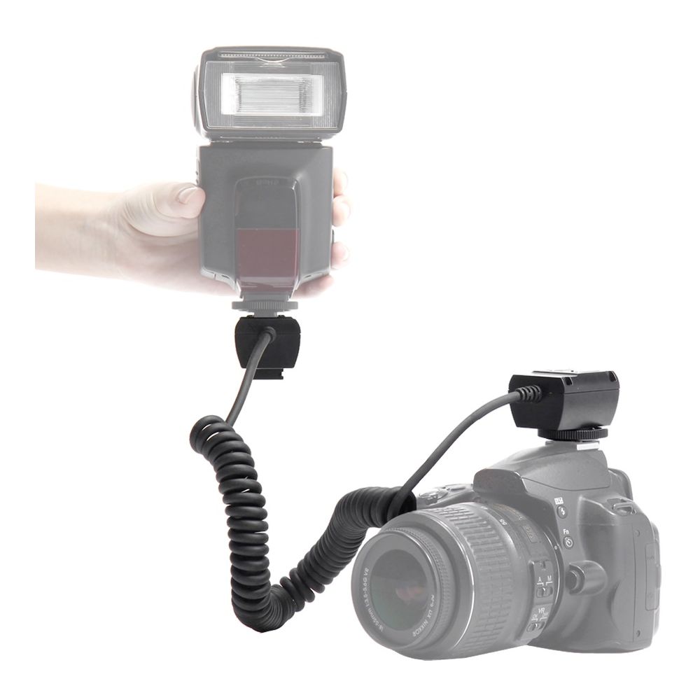 Christchurch Verouderd kromme Off-Camera TTL Flash Cord for Canon Cameras (3')