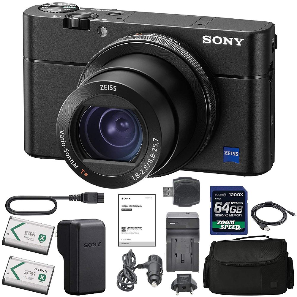 Sony Cyber-Shot DSC-RX100 VA DSC-RX100 V(A) Digital Camera + Sony