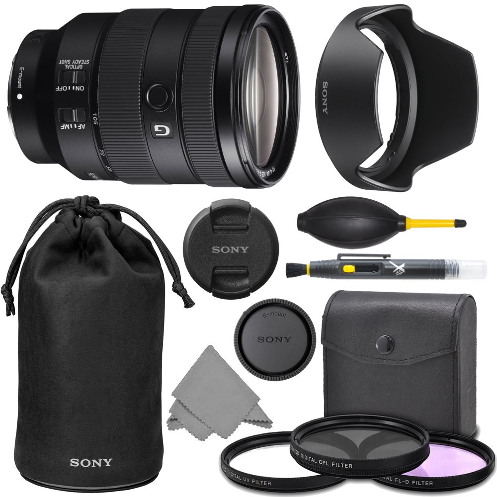 Sony Fe 24 105mm F 4 G Oss Lens Selg Aom Pro Kit Combo Bundle International Version Selg