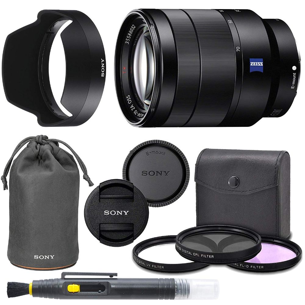 Sony Vario-Tessar T FE 24-70mm f/4 ZA OSS Lens with Sony Lens