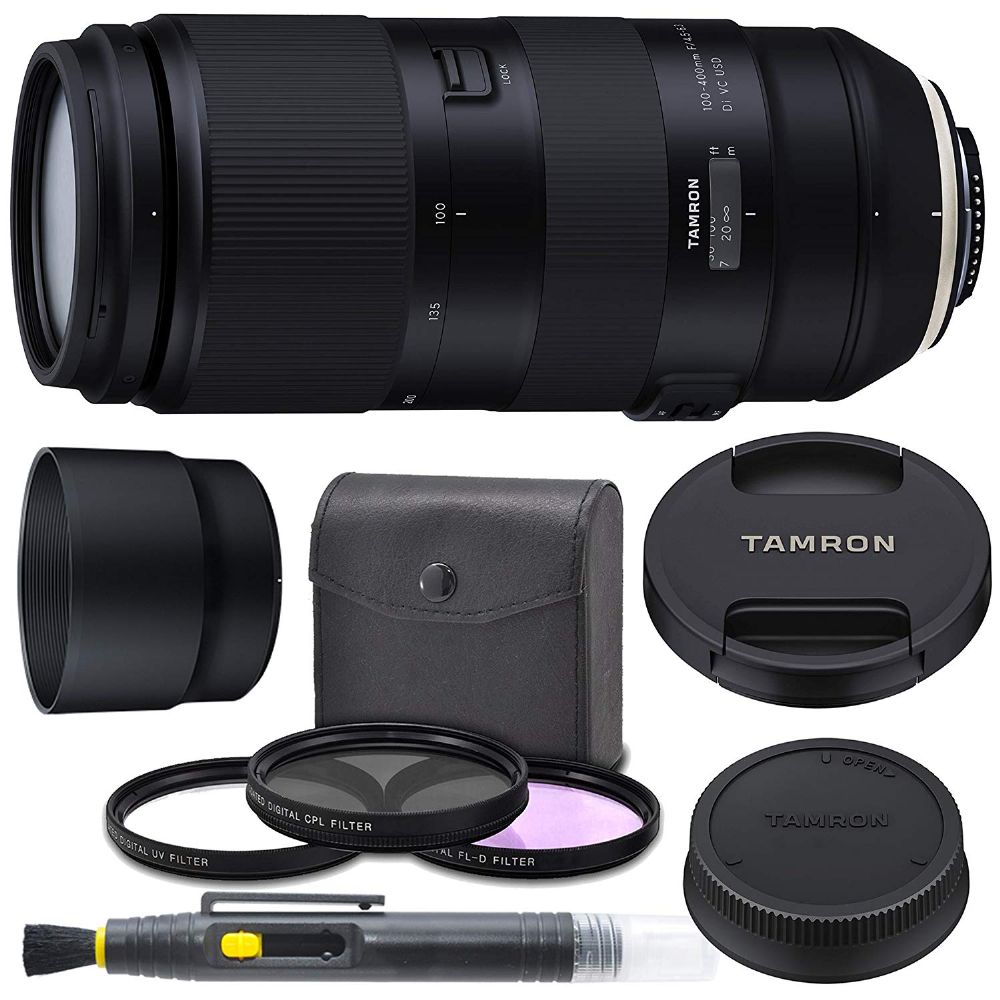 Tamron 100-400mm f/4.5-6.3 Di VC USD Lens for Nikon F with Tamron