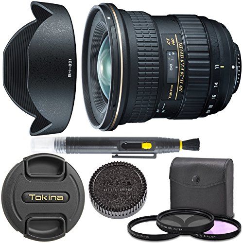 Celsius vloek oorsprong Tokina AT-X 11-20mm f/2.8 PRO DX Lens for Nikon F With Original Hood, Lens  Brush, Ultraviolet Filter (UV) Polarizing Filter (CPL) Fluorescent Daylight  Filter (FL-D)